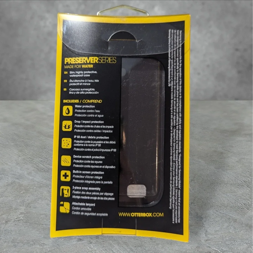 Y4.‎ Otterbox Preserver Series Active Protection Black Case Samsung Galaxy S4